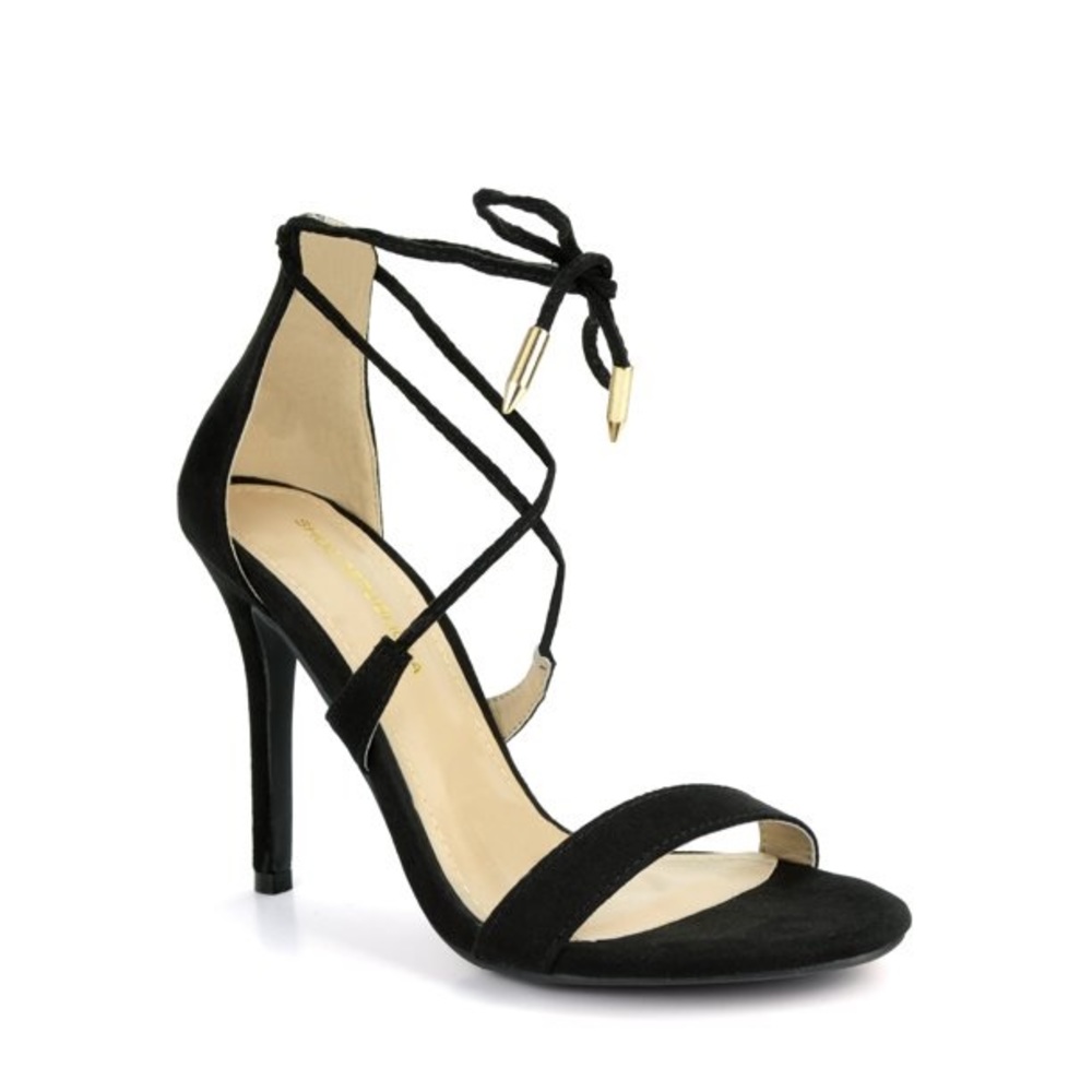 Shoe Republic LA -Strappy black heels